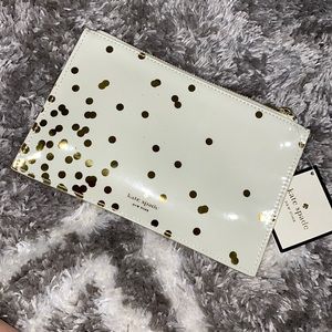 Kate Spade New York Gold Pencil Pouch